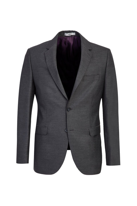 Koyu Füme 7 Drop Slim Fit Dar Kesim Takım Elbise