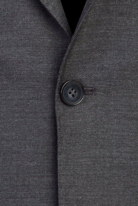 Koyu Füme 7 Drop Slim Fit Dar Kesim Takım Elbise