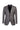 Orta Gri Slim Fit Dar Kesim Klasik Takım Elbise