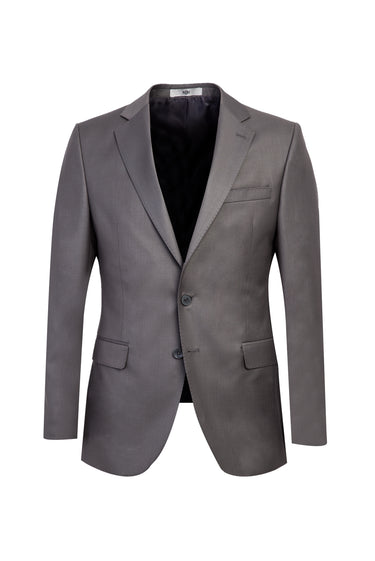 Orta Gri Slim Fit Dar Kesim Takım Elbise