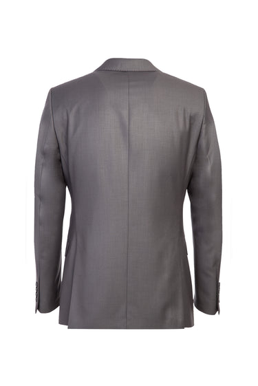 Orta Gri Slim Fit Dar Kesim Takım Elbise