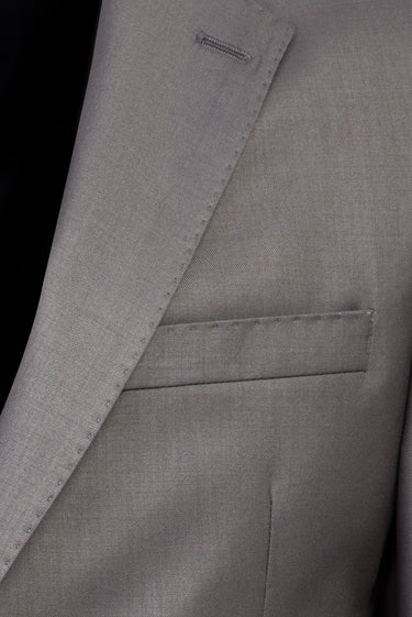 Orta Gri Slim Fit Dar Kesim Takım Elbise