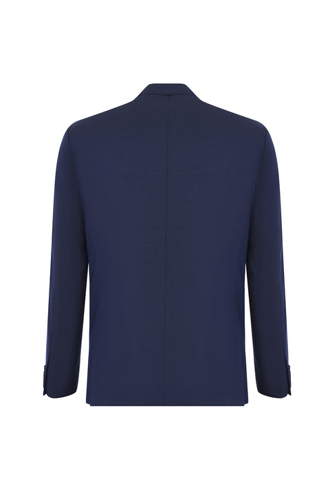 Koyu Lacivert 7 Drop Slim Fit Dar Kesim Takım Elbise