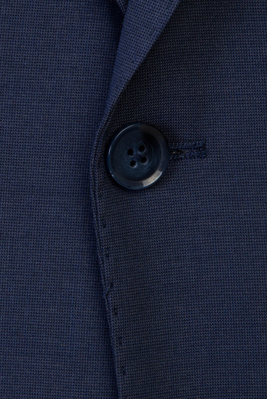 Koyu Lacivert Slim Fit Dar Kesim Takım Elbise