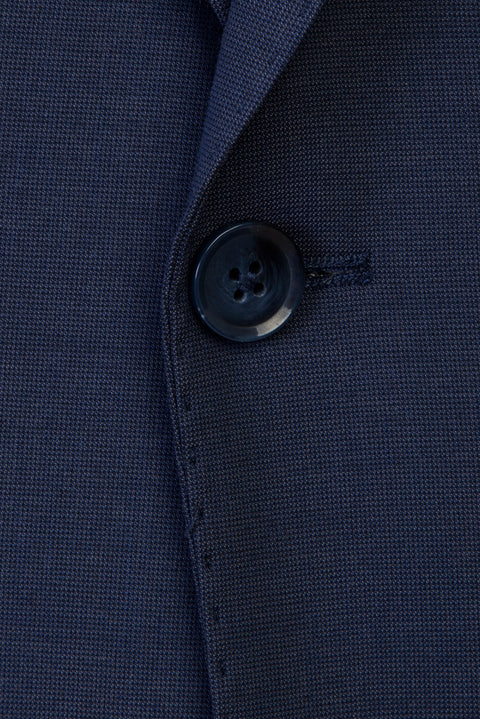 Koyu Lacivert 7 Drop Slim Fit Dar Kesim Takım Elbise