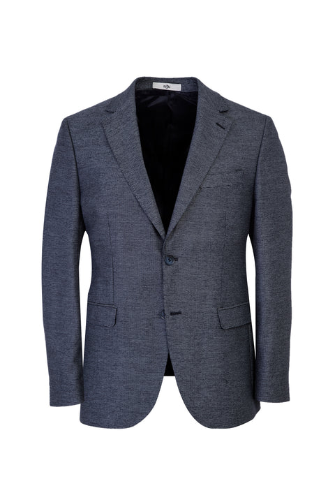 Açık Gri 7 Drop Slim Fit Dar Kesim Kuşgözü Takım Elbise