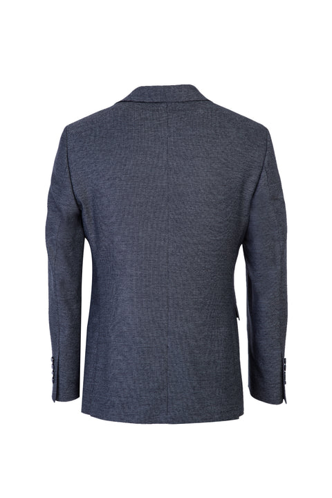 Açık Gri 7 Drop Slim Fit Dar Kesim Kuşgözü Takım Elbise