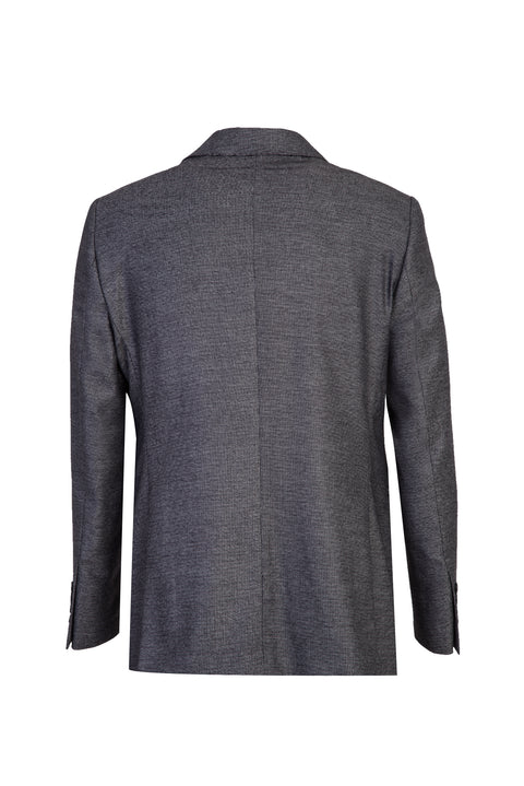 Orta Gri 6 Drop Regular Fit Standart Kesim Kuşgözü Takım Elbise