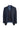 Koyu Lacivert Slim Fit Dar Kesim Yelekli Kombinli Keten Takım Elbise