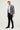 Orta Gri Slim Fit Dar Kesim Balık Sırtı Ceket