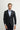 Koyu Antrasit Slim Fit Dar Kesim Balık Sırtı Ceket