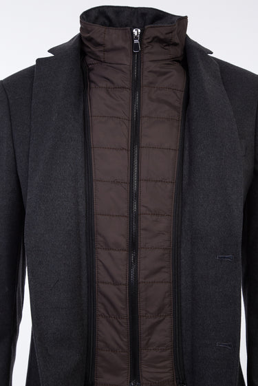 Açık Petrol Relaxed Fit Rahat Kesim Dik Yaka Ceket