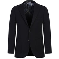 Siyah Klasik Kuşgözü Ceket