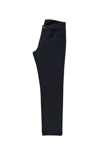 Koyu Lacivert Regular Fit Likralı Kanvas / Chino Pantolon