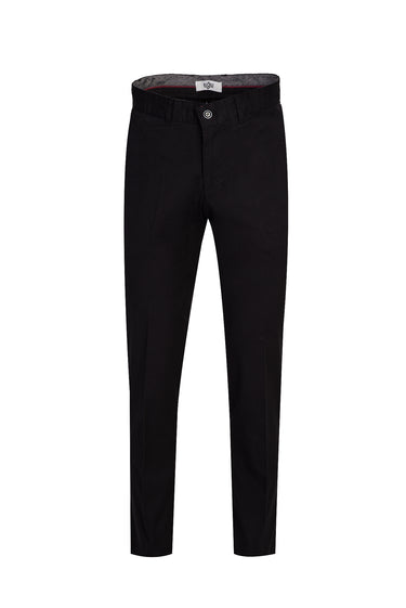 Siyah Slim Fit Dar Kesim Likralı Kanvas / Chino Pantolon