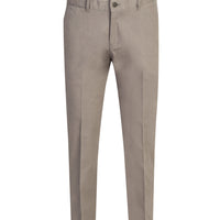 Orta Haki Slim Fit Dar Kesim Likralı Kanvas / Chino Pantolon