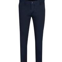 Siyah Regular Fit Likralı Kanvas / Chino Pantolon