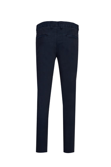 Siyah Regular Fit Likralı Kanvas / Chino Pantolon