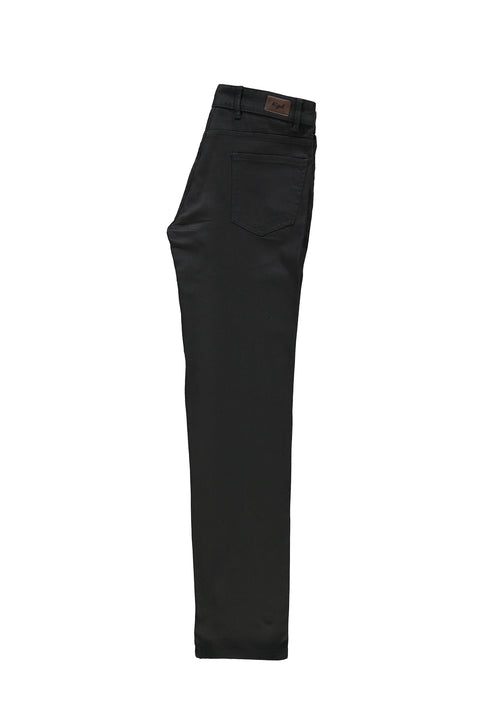 Orta Haki Regular Fit Standart Kesim Likralı Kanvas / Chino Pantolon