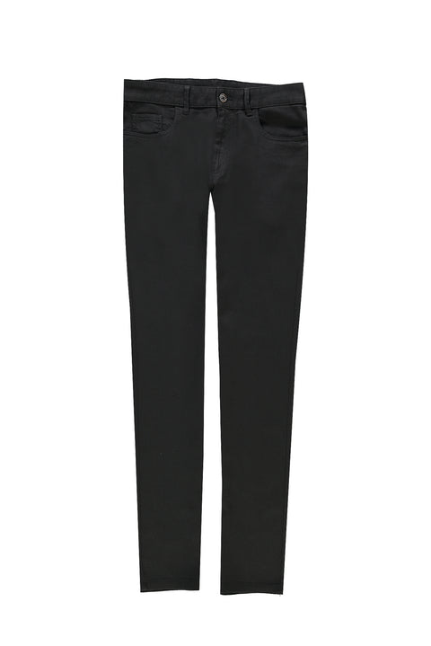 Orta Haki Regular Fit Standart Kesim Likralı Kanvas / Chino Pantolon