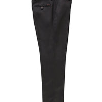 Koyu Kahve Regular Fit Desenli Klasik Kumaş Pantolon