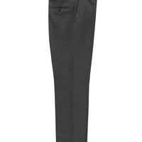 Orta Gri Relaxed Fit Rahat Kesim Yünlü Klasik Kumaş Pantolon