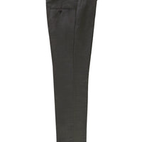 Orta Gri Regular Fit Yünlü Klasik Kumaş Pantolon