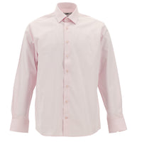 Pembe Uzun Kol Klasik Pamuk Gömlek