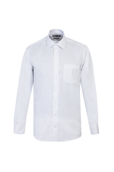 Beyaz Uzun Kol Non Iron Gömlek