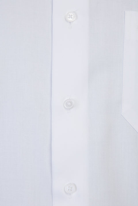 Beyaz Uzun Kol Non Iron Gömlek