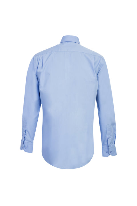 Açık Mavi Uzun Kol Klasik Gömlek
