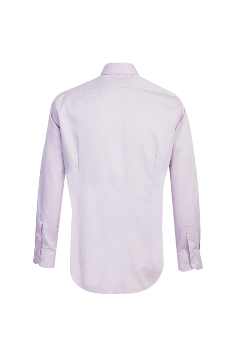 Lila Uzun Kol Non Iron Gömlek