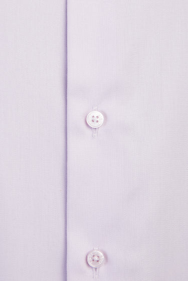  Lila Uzun Kol Non Iron Gömlek