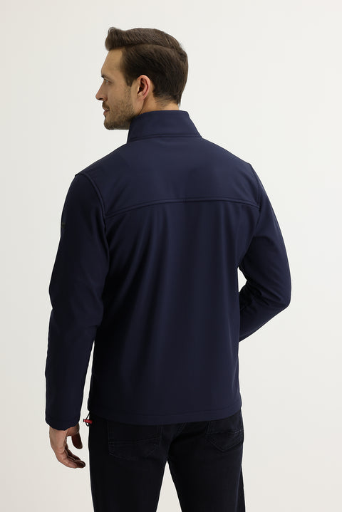 Orta Lacivert Outdoor Softshell Mont