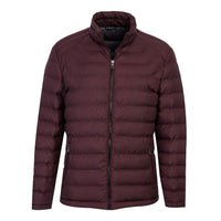 Koyu Bordo Kapitone Mont