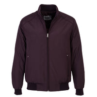 Koyu Bordo İçi Dolgulu Spor Mont