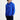 Saks Mavi Kapüşonlu Nakışlı Pamuklu Sweatshirt