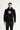 Siyah Kapüşonlu İçi Polarlı Baskılı Pamuklu Sweatshirt