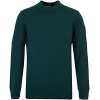 Açık Petrol Yarım Balıkçı Yaka Regular Fit Triko Kazak