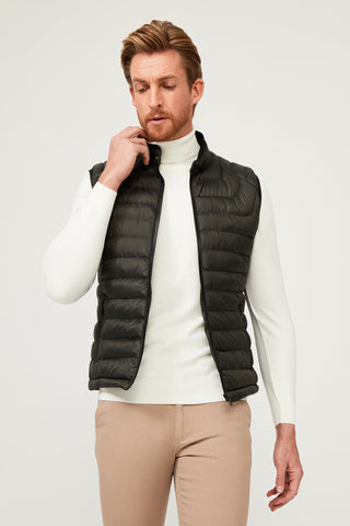  Ekru Balıkçı Yaka Regular Fit Triko Kazak