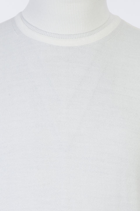 Ekru Balıkçı Yaka Regular Fit Triko Kazak