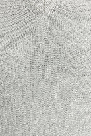  Taş V Yaka Regular Fit Triko Kazak