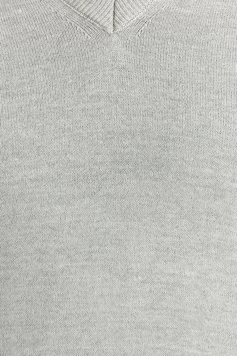 Taş V Yaka Regular Fit Triko Kazak