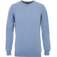 Gök Mavisi Bisiklet Yaka Regular Fit Triko Kazak