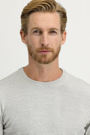 Taş Bisiklet Yaka Regular Fit Triko Kazak