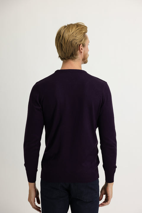 Mürdüm Bisiklet Yaka Regular Fit Triko Kazak