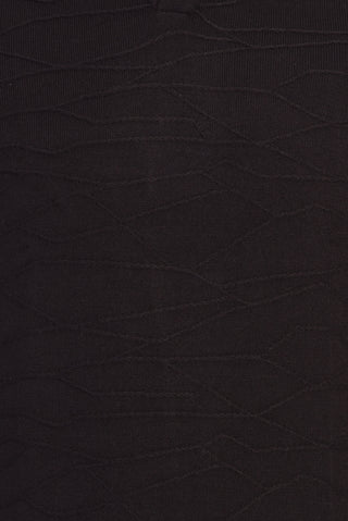  Siyah Polo Yaka Regular Fit Desenli Triko Kazak