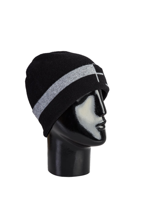 Black Wool Beanie