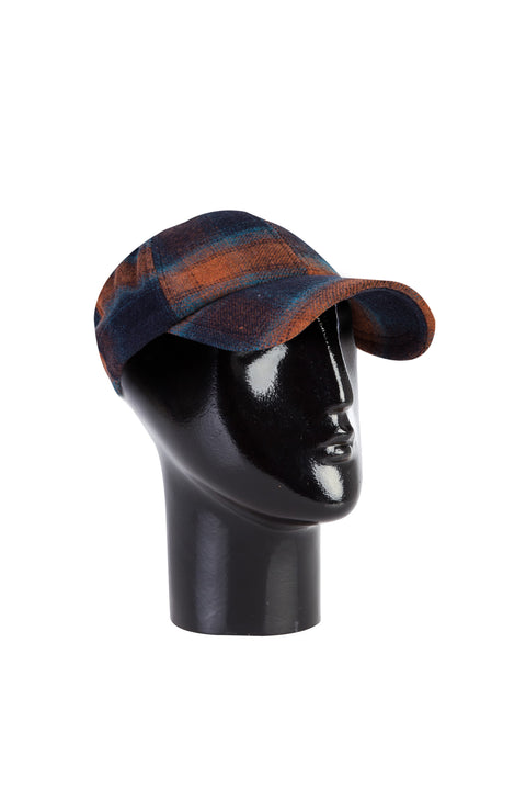 Dark Green Patterned Wool Hat