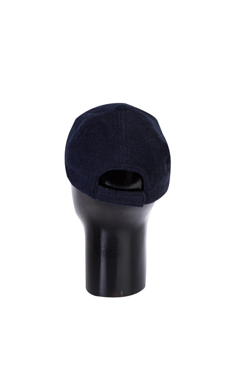 Koyu Lacivert Yünlü Şapka